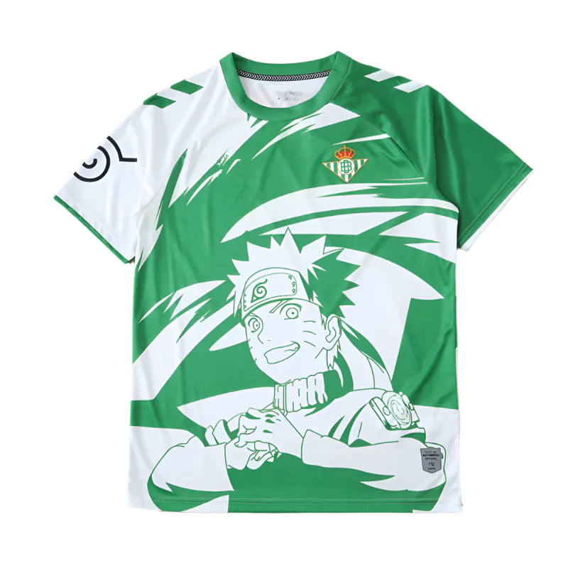 Real Betis Balompi¨¦ NARUTO Fan Version 24/25 Season Jersey