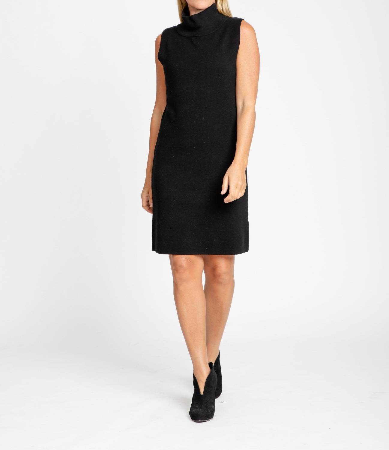 Burgess Sweaters - Paris Mock Neck Sweater Dress