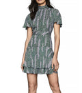 Reiss - Natalie Printed Split Sleeve Dress