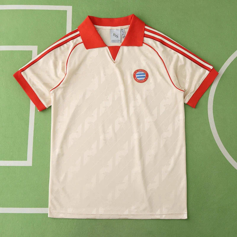 Fu?ball-Club Bayern M¨¹nchen Retro Collaboration Style Fan Version 24/25 Season Jersey