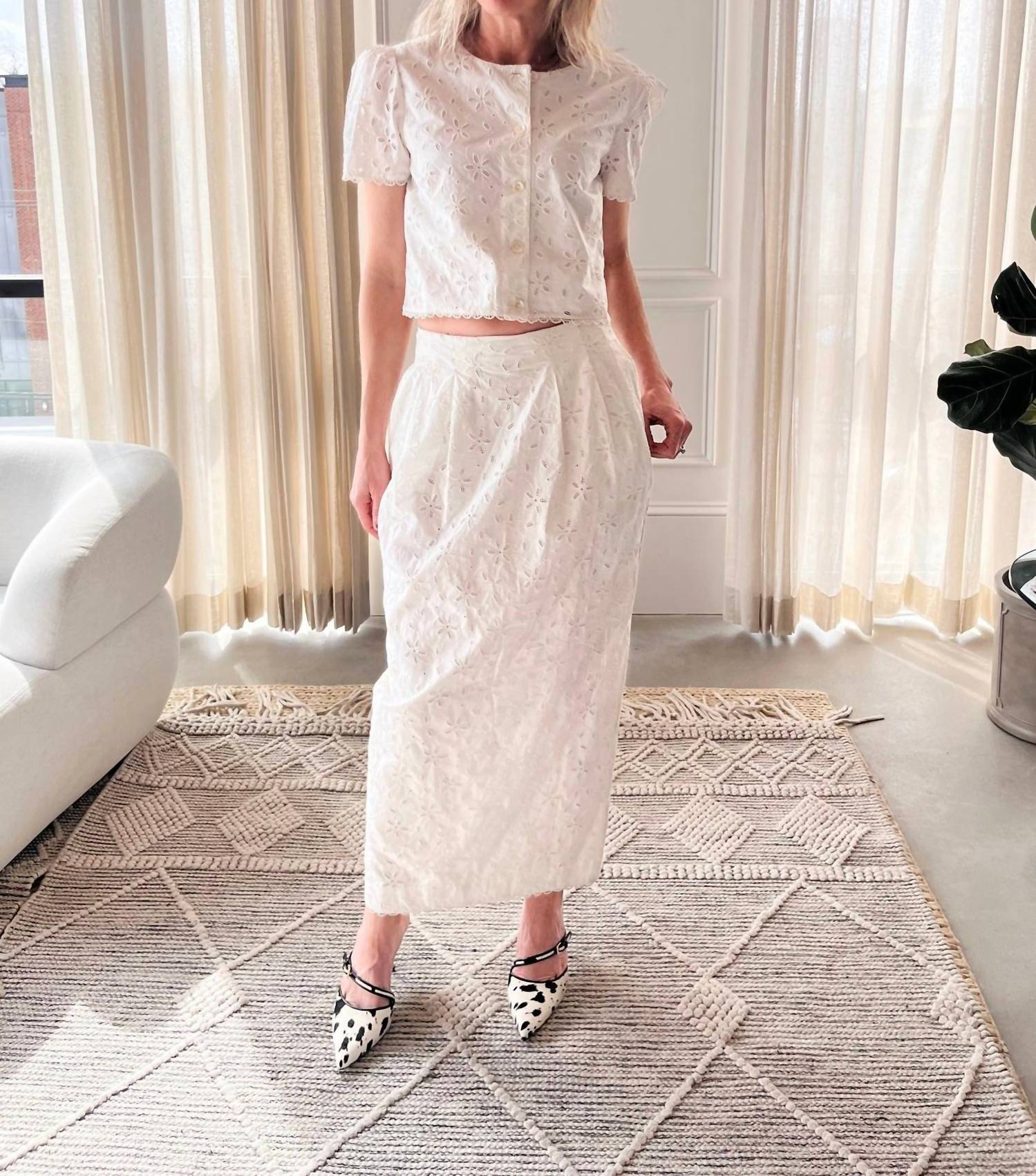 Posse - Salma Cap Sleeve Top