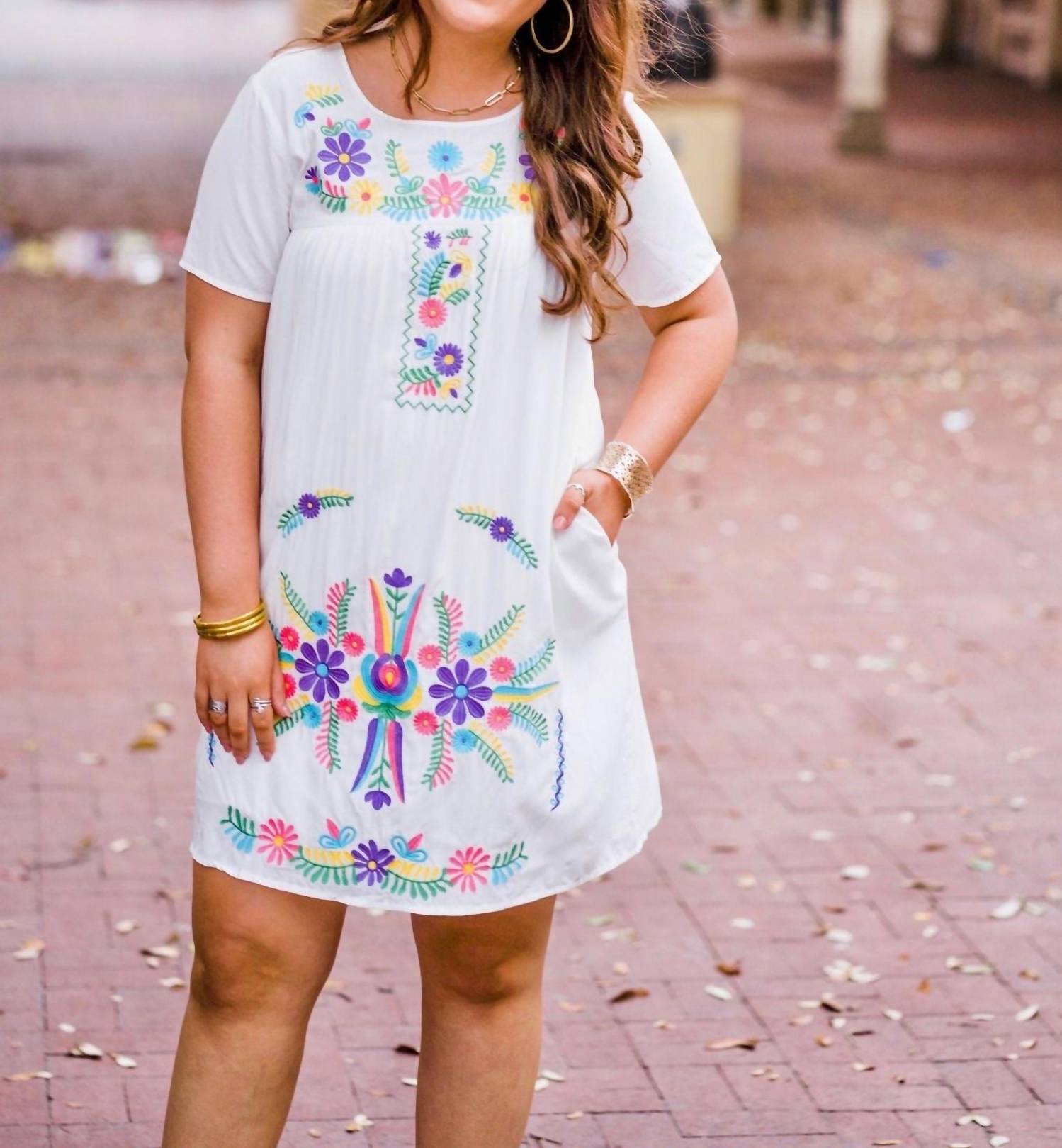 Layerz Clothing - Jackie Embroidered Dress