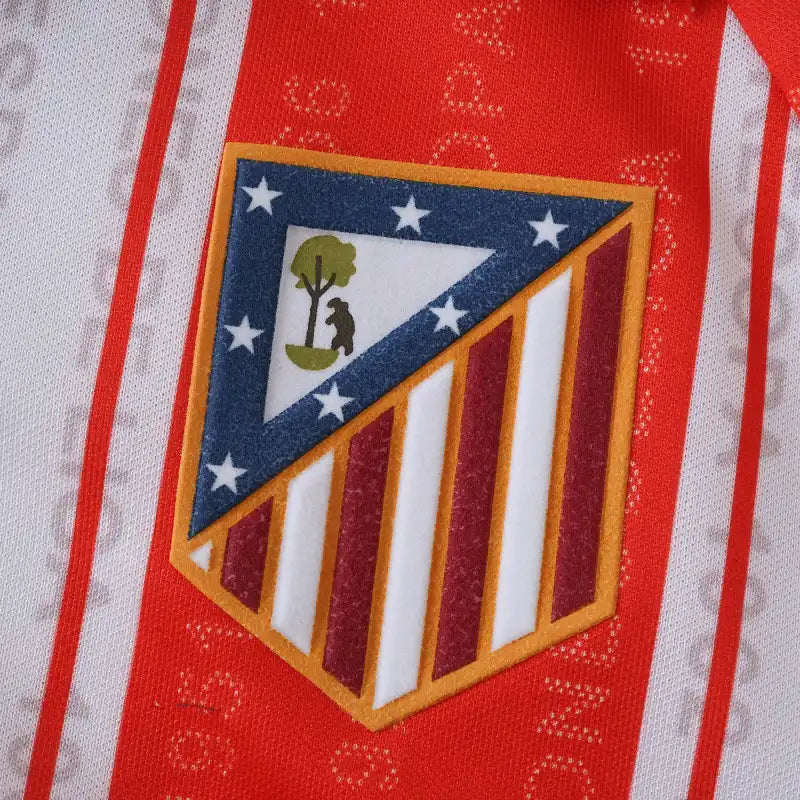 Club Atl¨¦tico de Madrid Home Retro Fan Version 95/96 Season Jersey