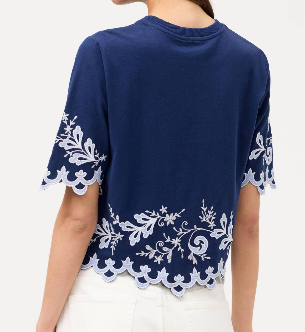 Johnny Was - ADDELINE ELBOW SLEEVE TEE