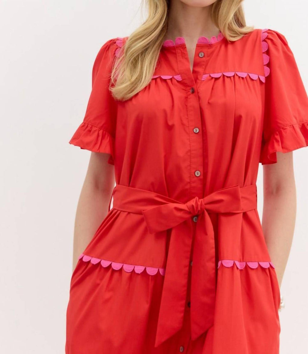 Entro - Zinnia Midi Dress