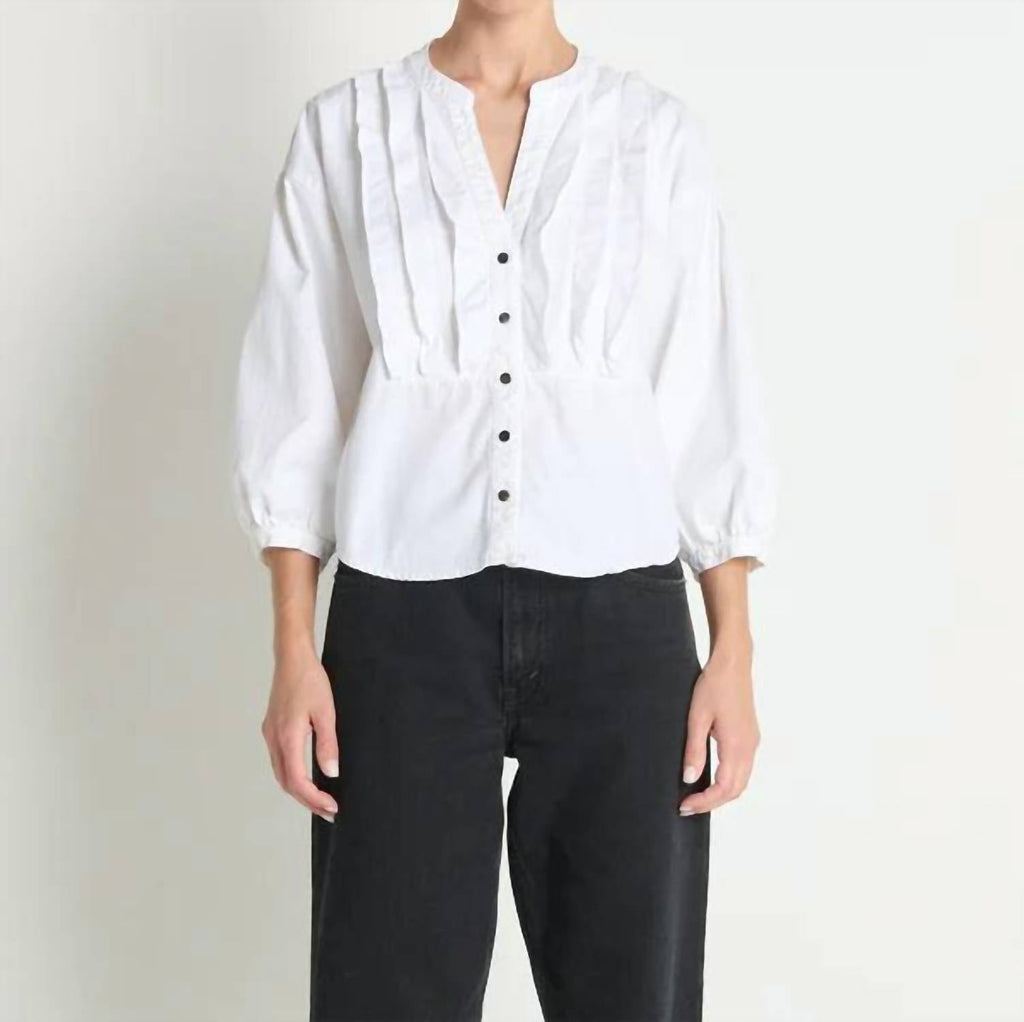 Nation Ltd - Amelia Ruffle Shirt