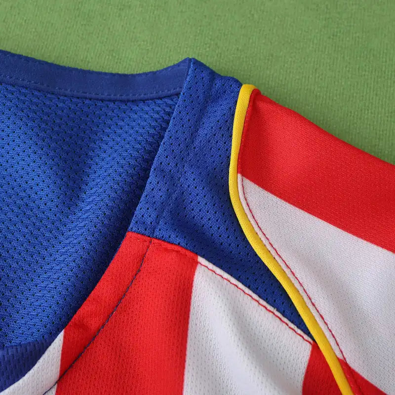 Club Atl¨¦tico de Madrid Home Retro Fan Version 04/05 Season Jersey
