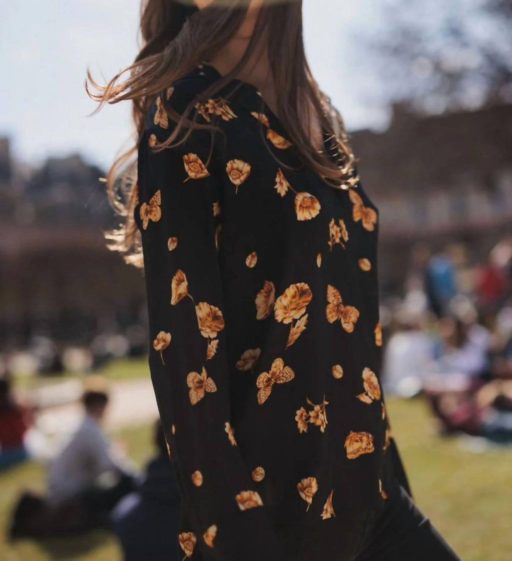 Catherine Gee - Daria French Cuff Silk Blouse