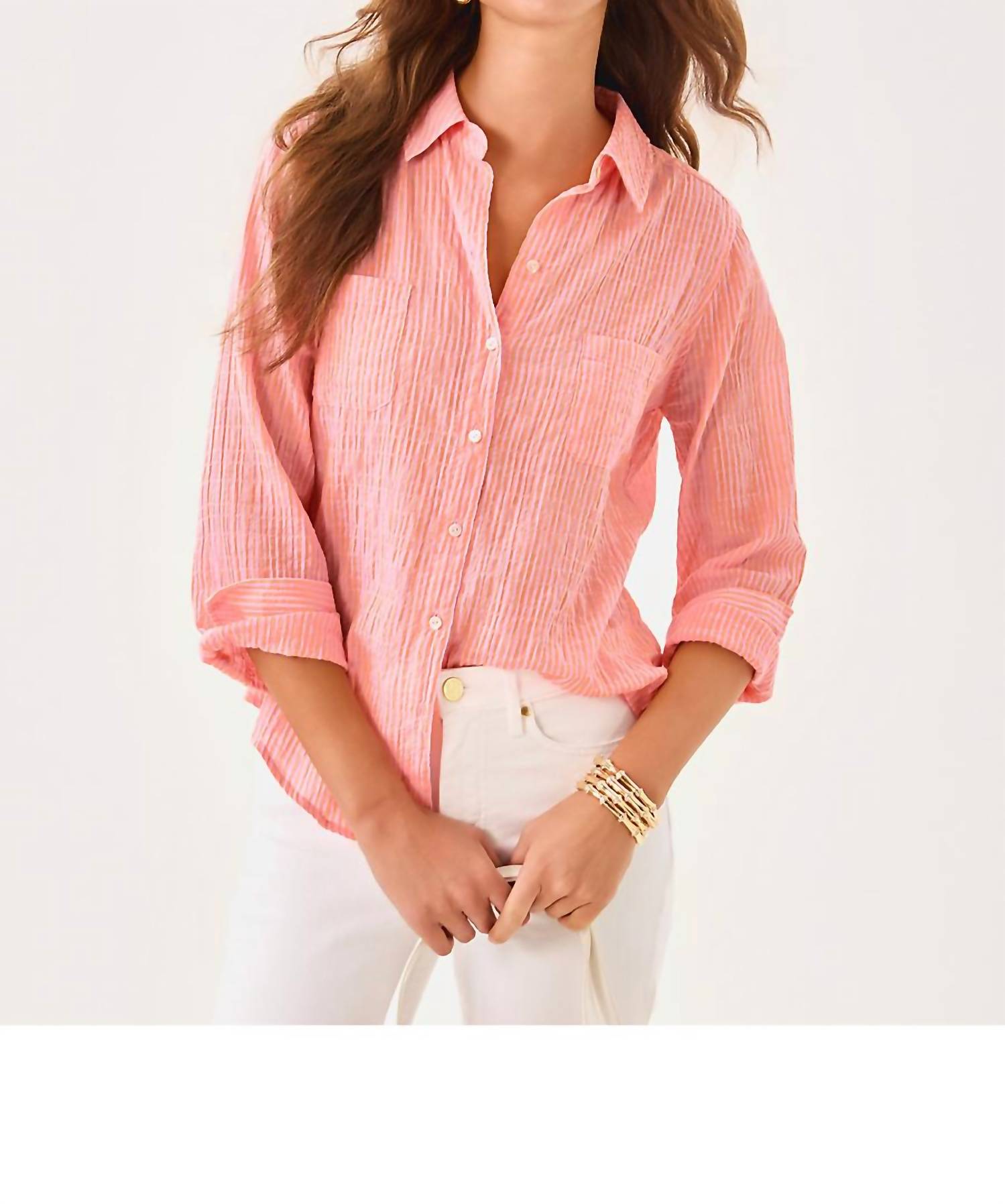 Lilly Pulitzer - Sea View Button Down Shirt