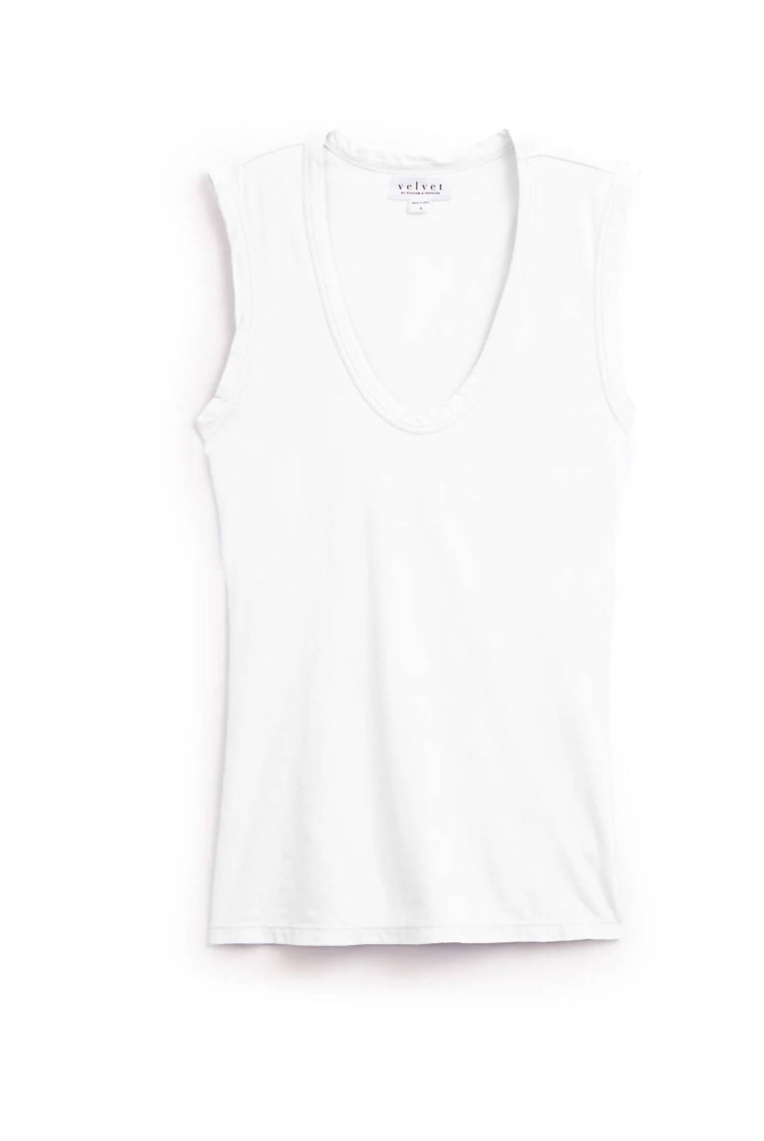 Velvet By Graham & Spencer - Estina Sleeveless Tank Top