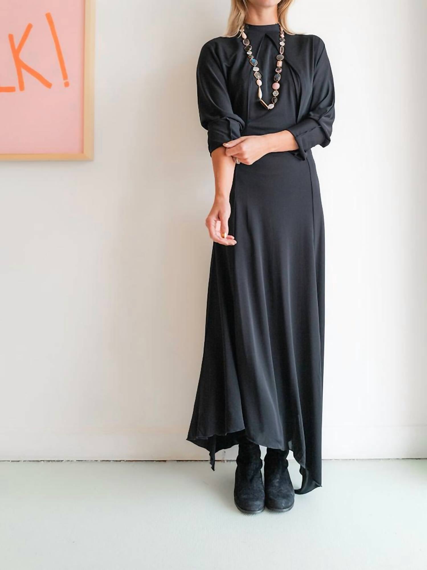Rodebjer - Odette Long Sleeve Maxi Dress
