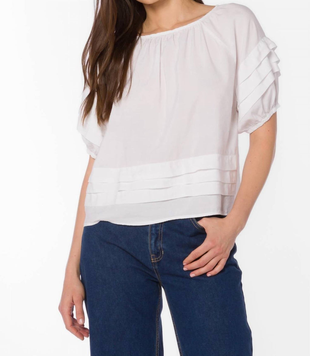 Velvet Heart - Tashia Puffed Sleeve Top
