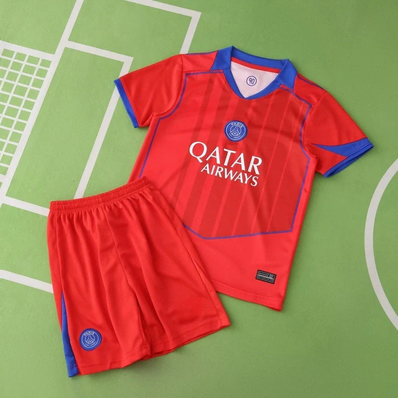 Paris Saint-Germain F.C. Third Kids Kit 25/26 Season
