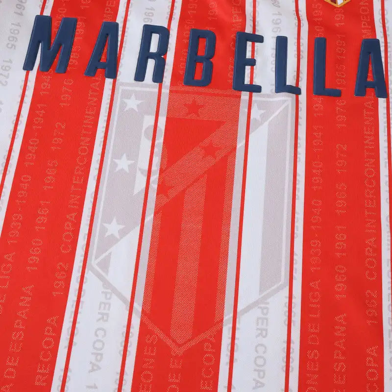 Club Atl¨¦tico de Madrid Home Retro Fan Version 95/96 Season Jersey