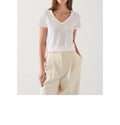 Patrick Assaraf - Lightweight Pima Cotton V-neck Top