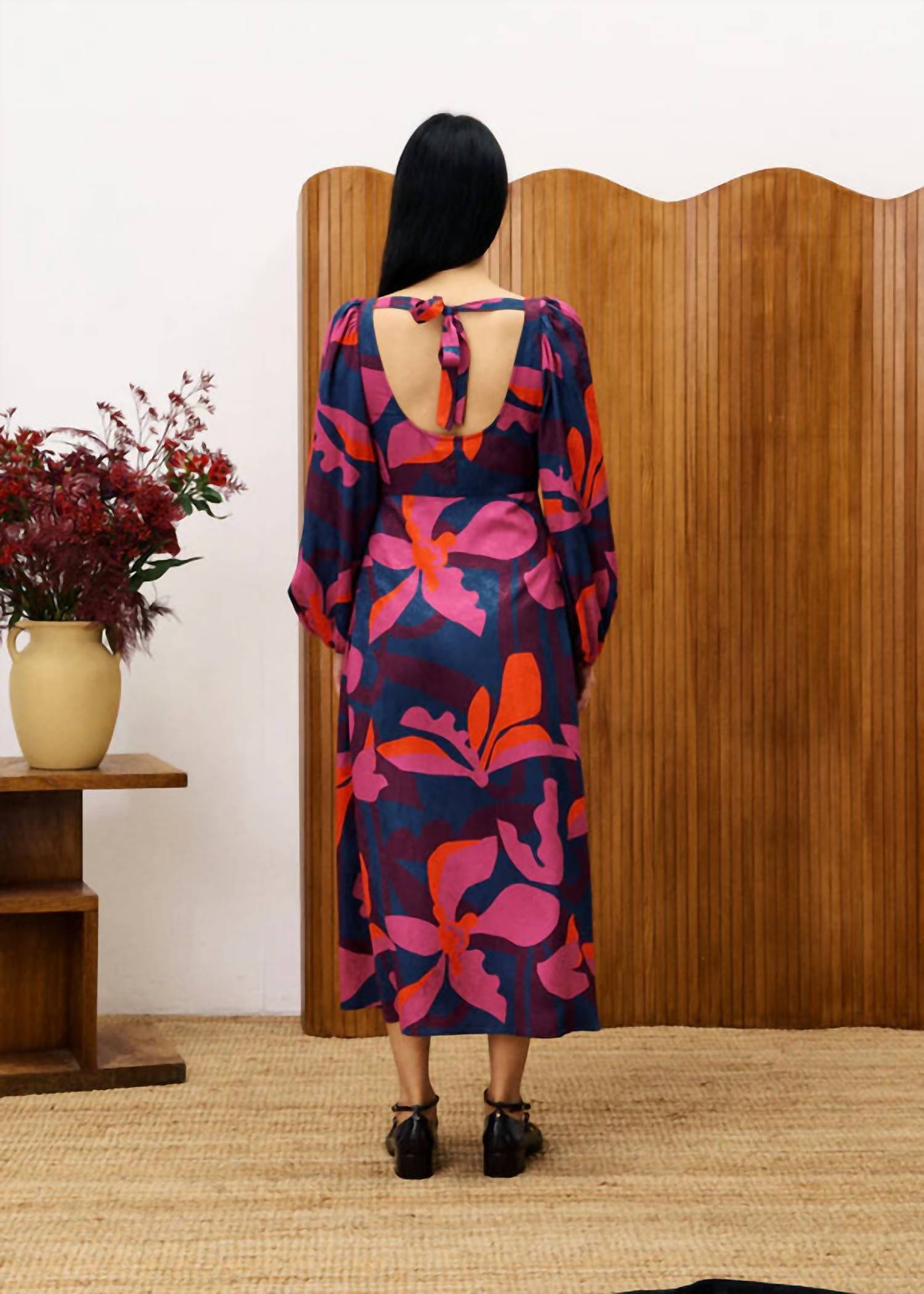 Frnch - Stendhal Geo Floral Dress