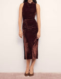 Minkpink - Sonja Velvet Midi Dress