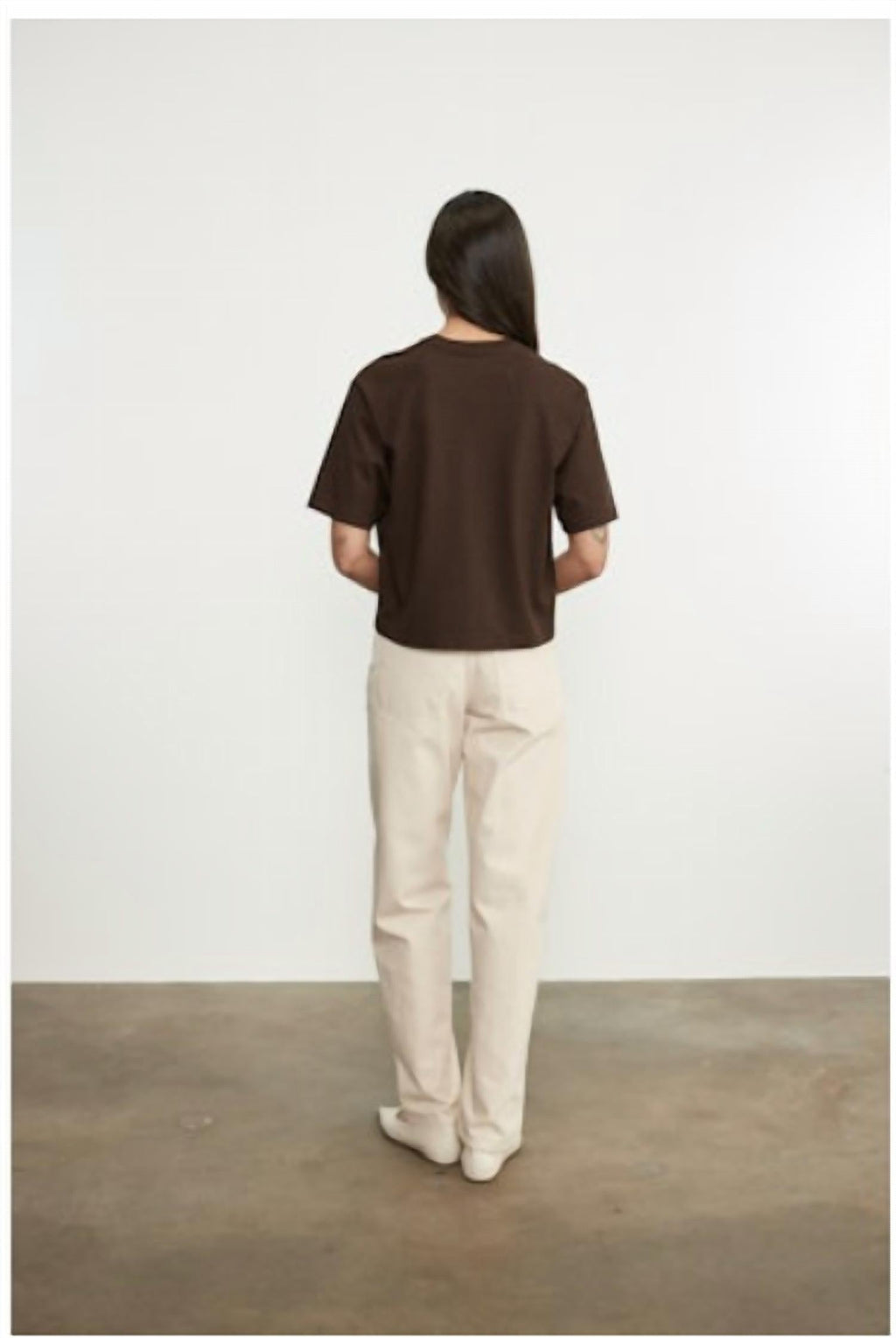 Enza Costa - Short Sleeve Supima Structured Tee