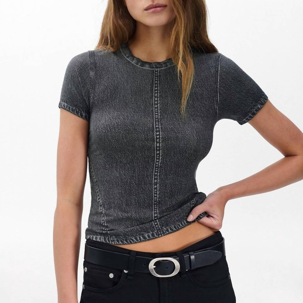Rag & Bone - Miramar Baby Tee Top