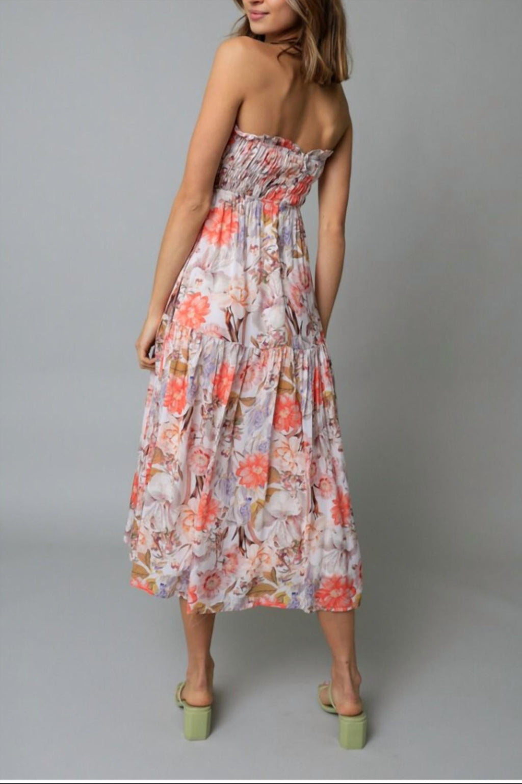 Olivaceous - Full Bloom Dress