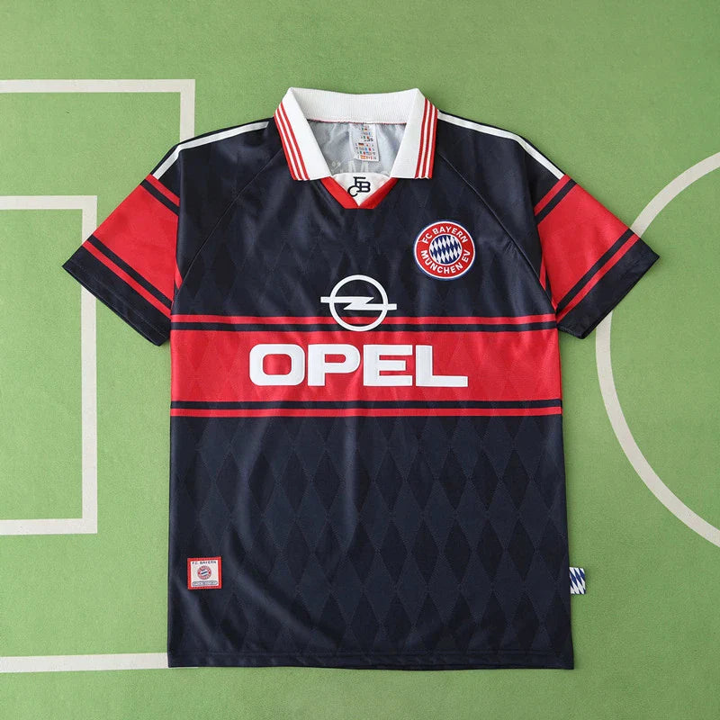 Fu?ball-Club Bayern M¨¹nchen Home Retro Fan Version 97/99 Season Jersey