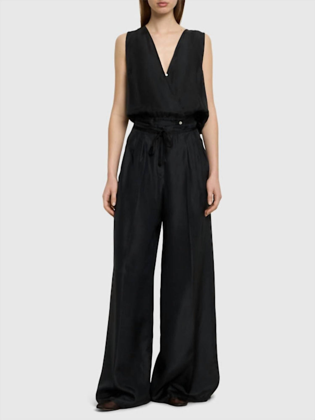 Forte Forte - Habotai Silk Crossed Top