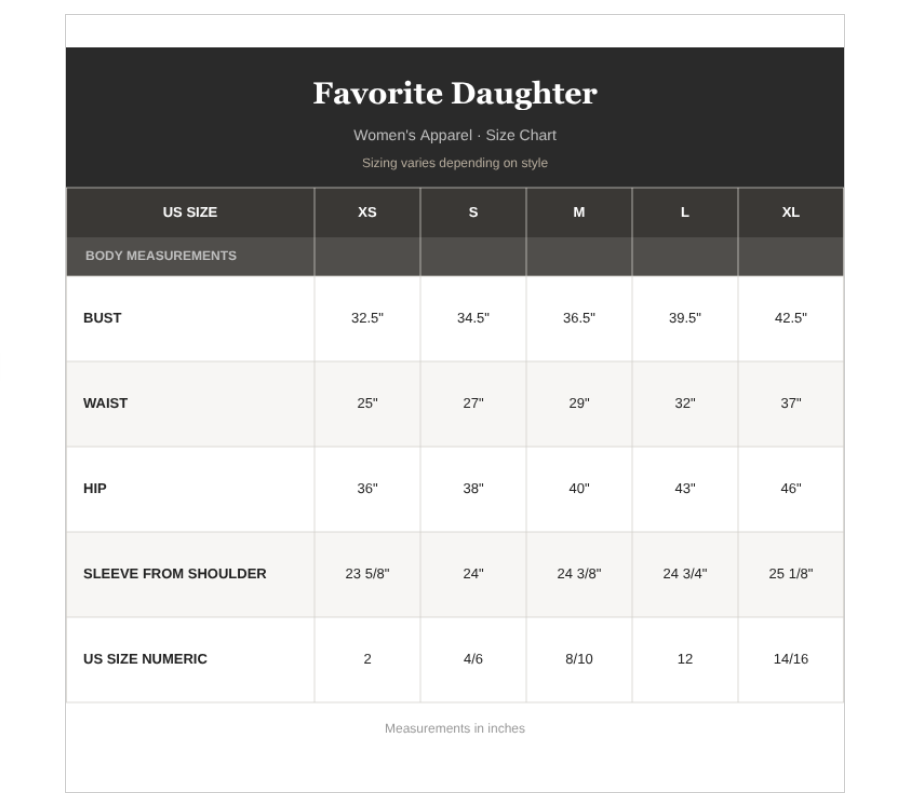 Favorite Daughter - Women's Clocking In Top
