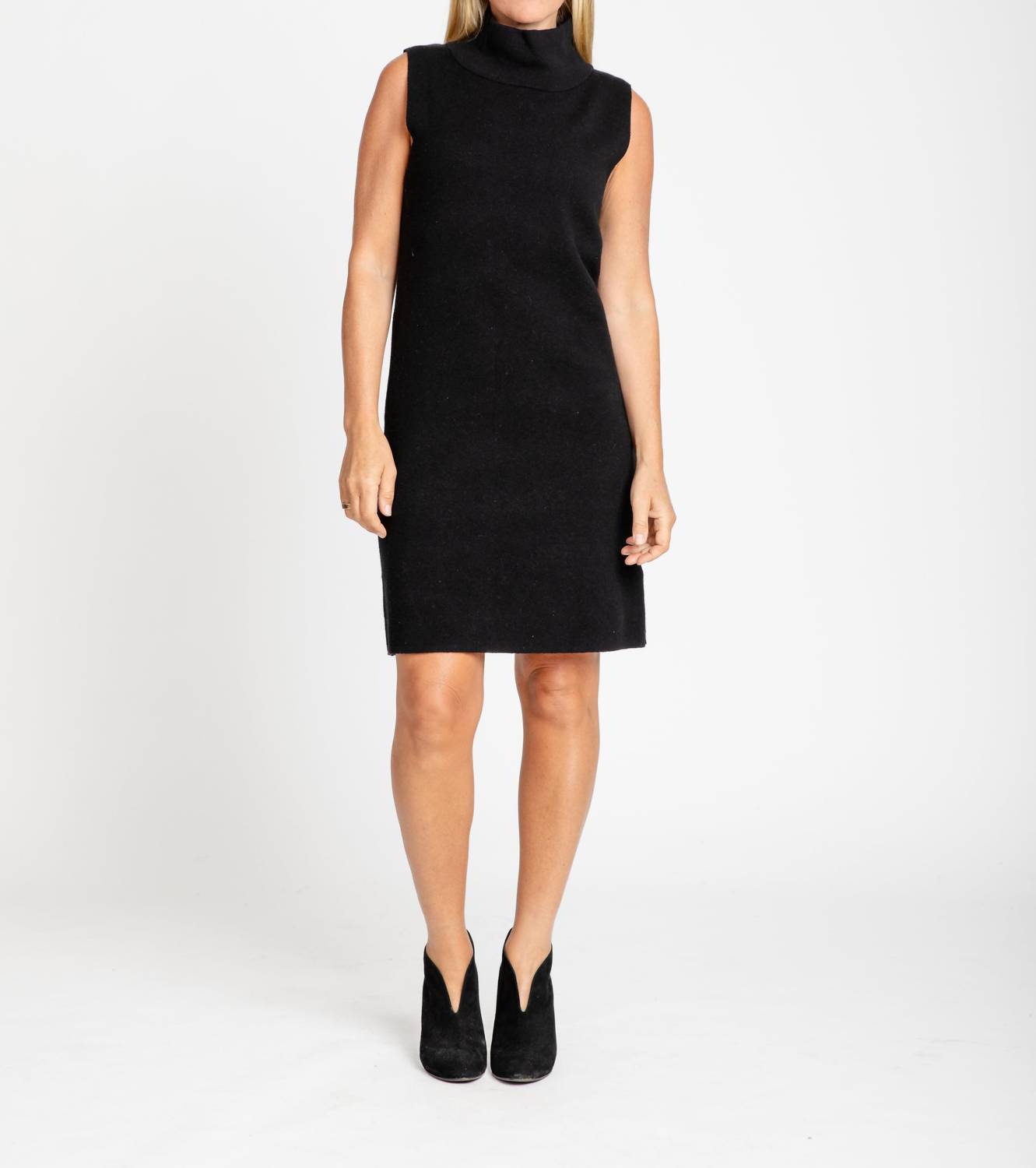 Burgess Sweaters - Paris Mock Neck Sweater Dress