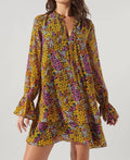 Sugarlips - Hitachi Floral Karyssa Double Layer Trapeze Dress