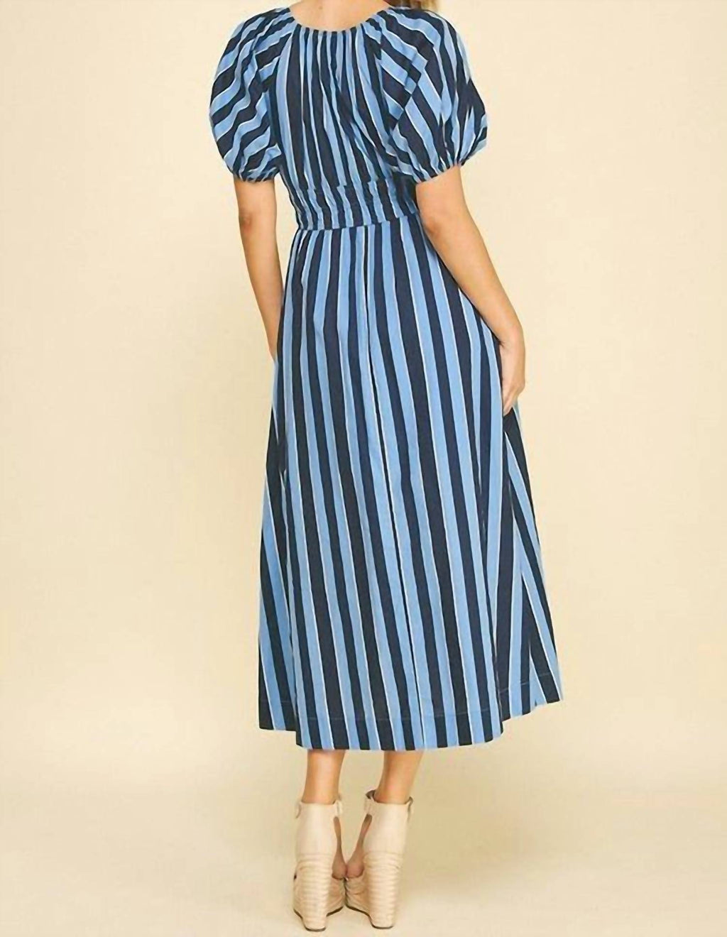 Pinch - Stripe Midi Dress