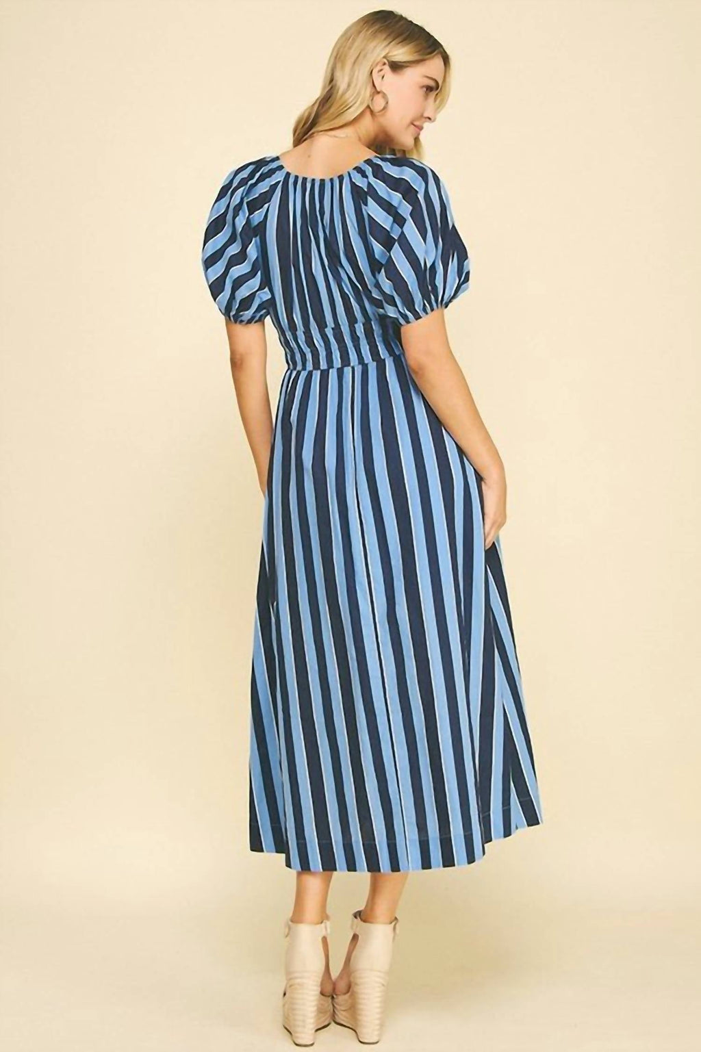 Pinch - Stripe Midi Dress