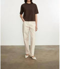 Enza Costa - Short Sleeve Supima Structured Tee