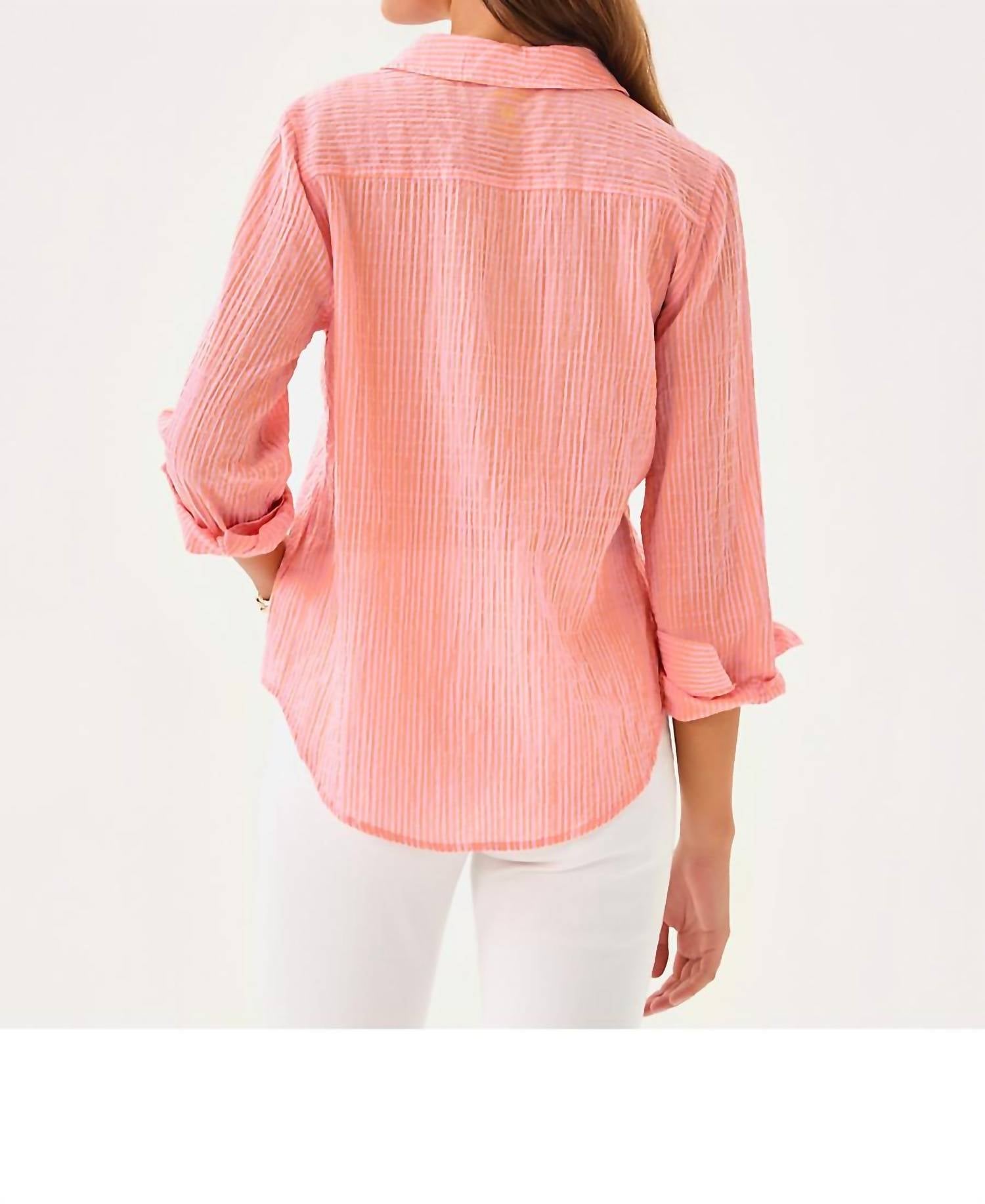 Lilly Pulitzer - Sea View Button Down Shirt