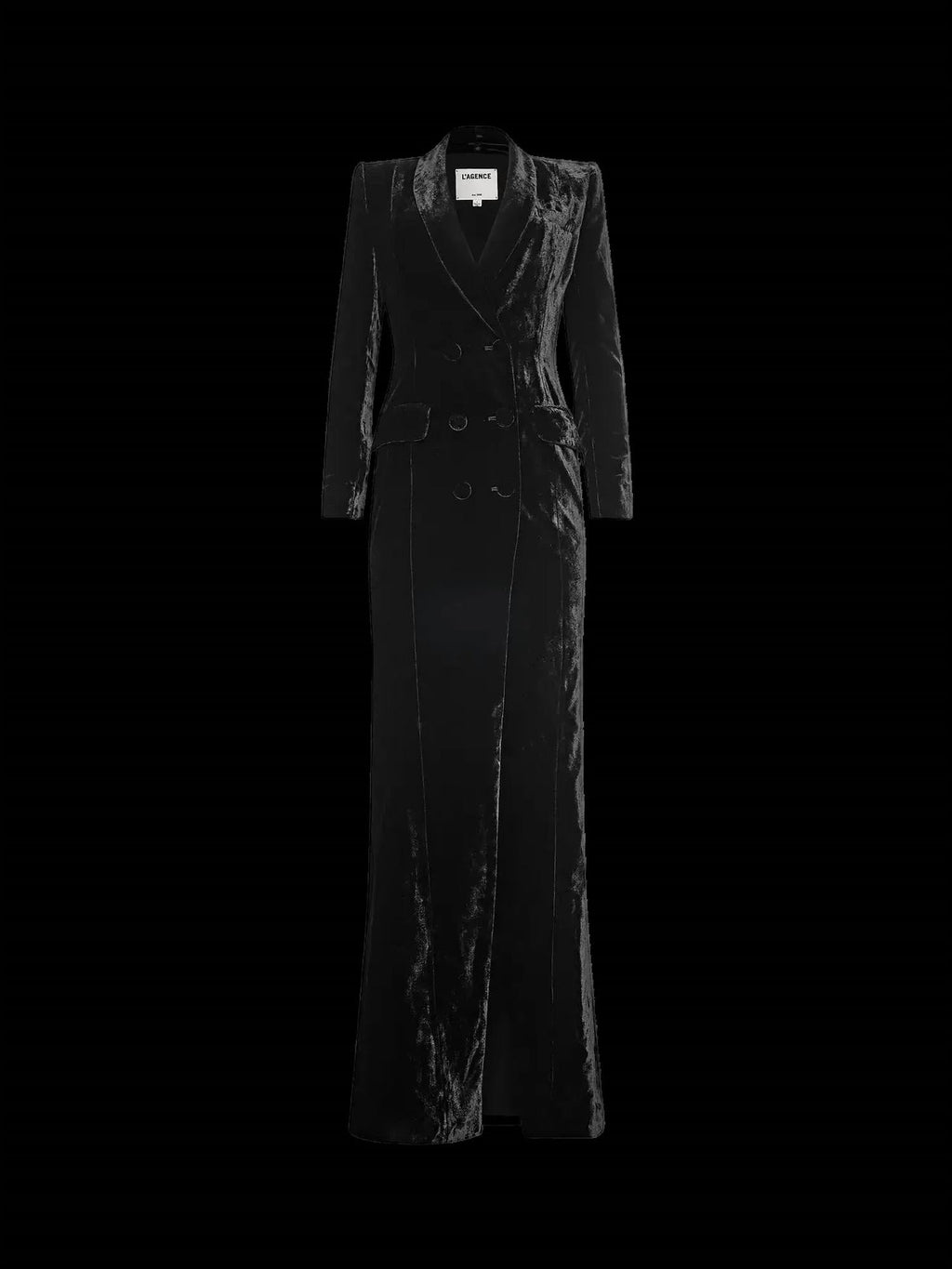 L'Agence - Stormi Maxi Tux Dress