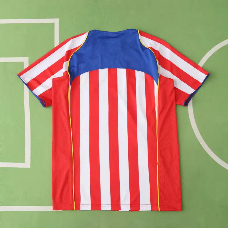 Club Atl¨¦tico de Madrid Home Retro Fan Version 04/05 Season Jersey