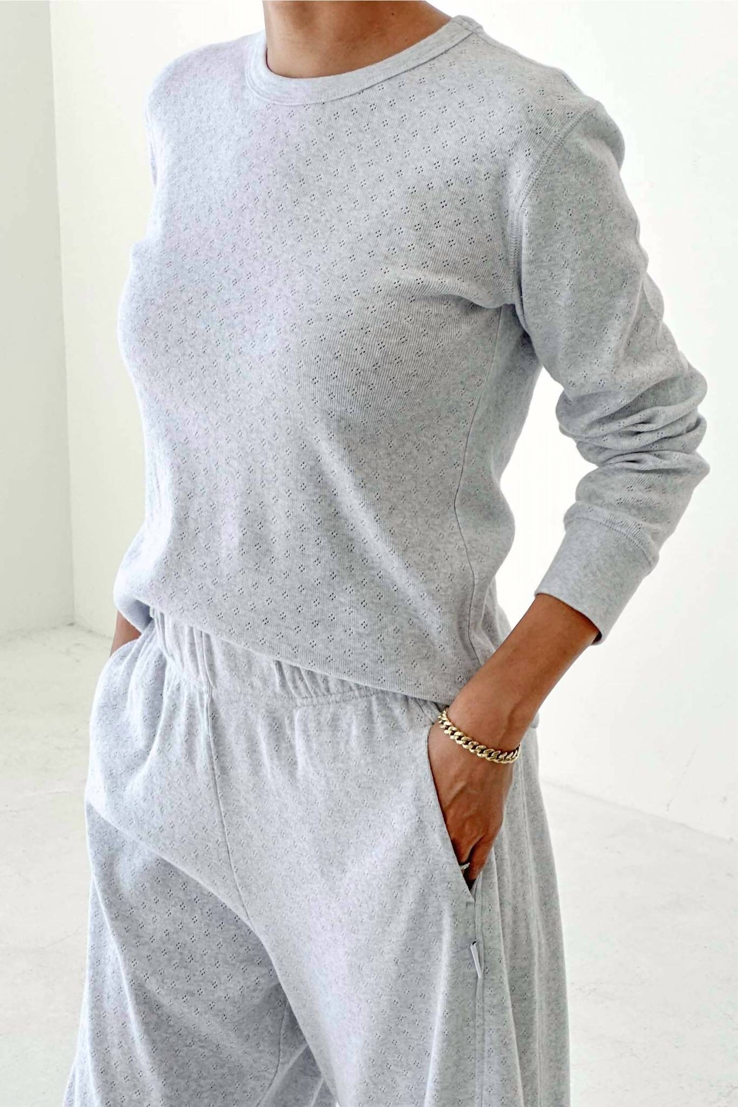 Le Bon Shoppe - Pointelle Fundamental Shirt