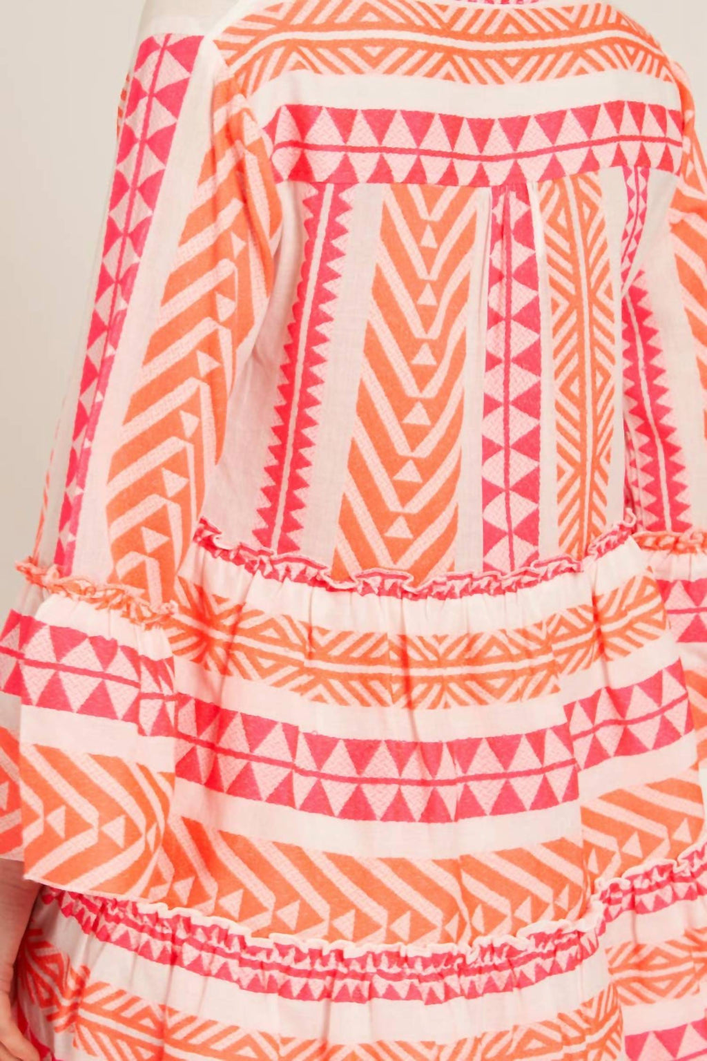 En Creme - Bring On The Sun Embroidered Dress