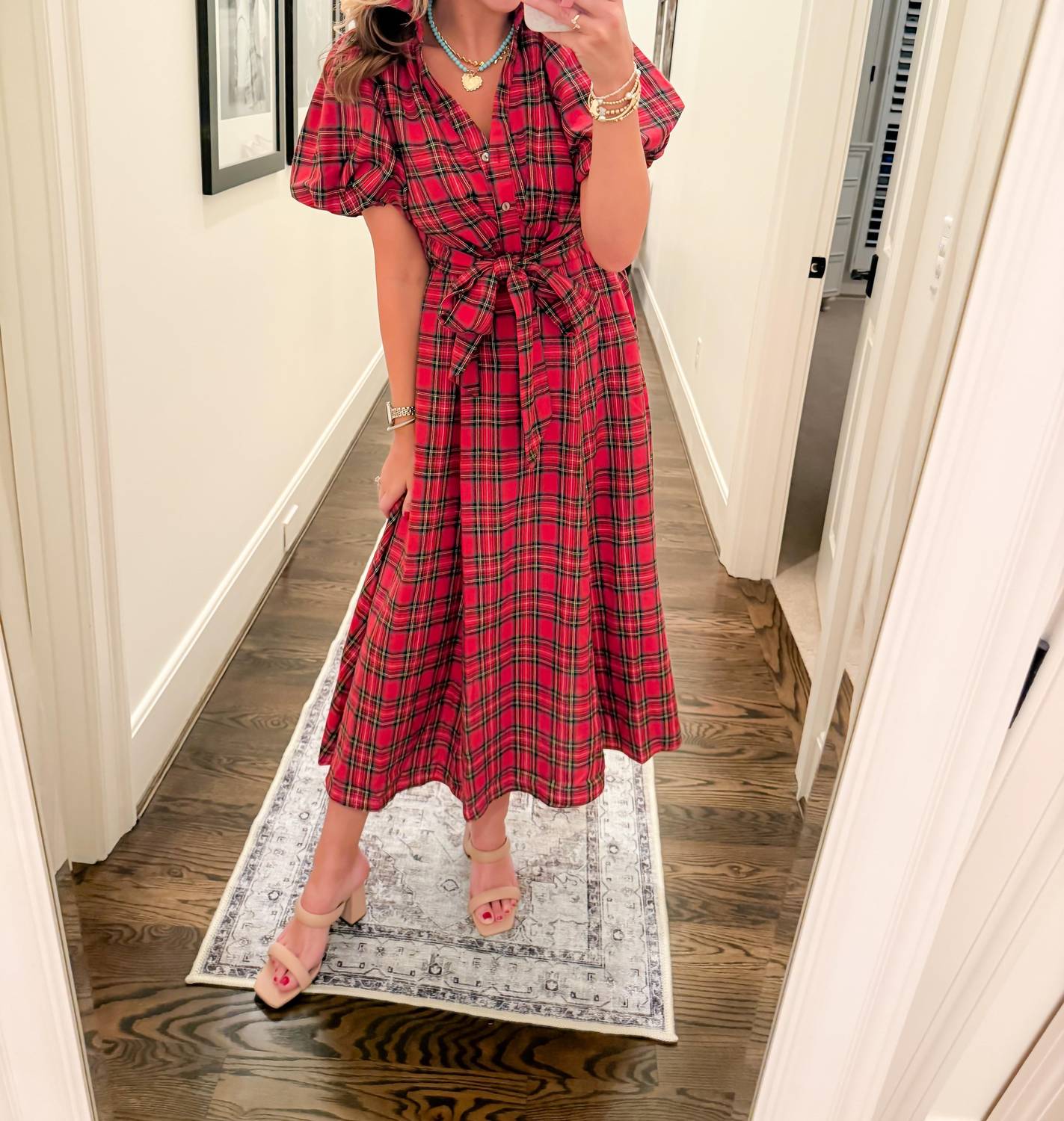 Entro - Christmas Cheer Midi Dress