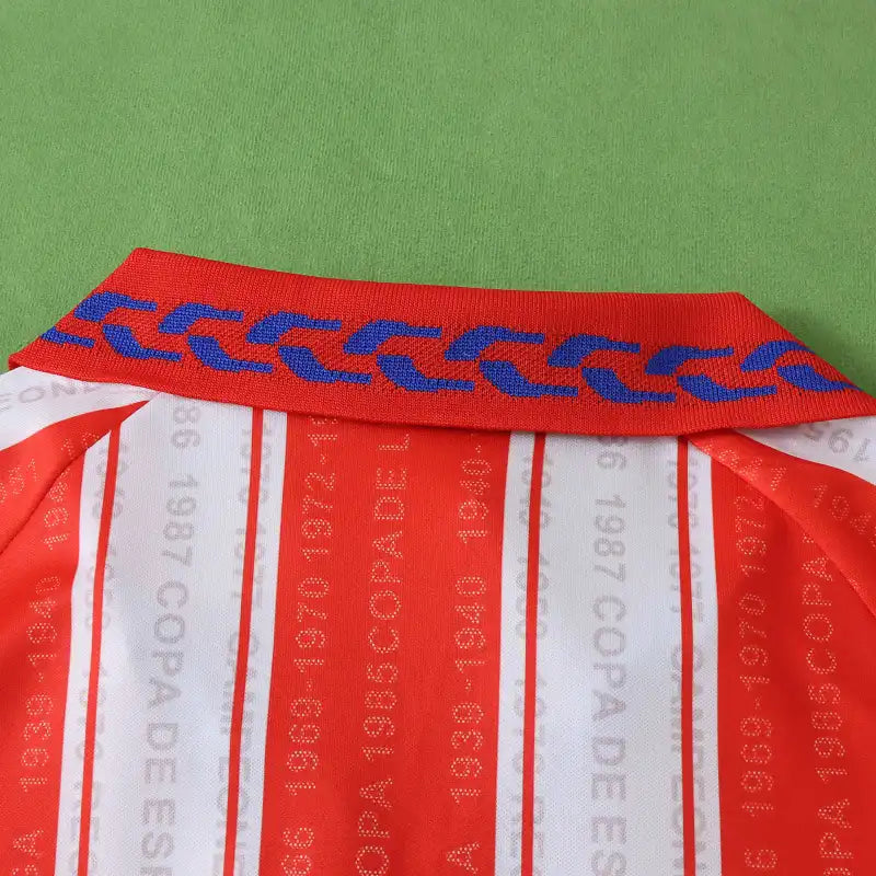 Club Atl¨¦tico de Madrid Home Retro Fan Version 95/96 Season Jersey
