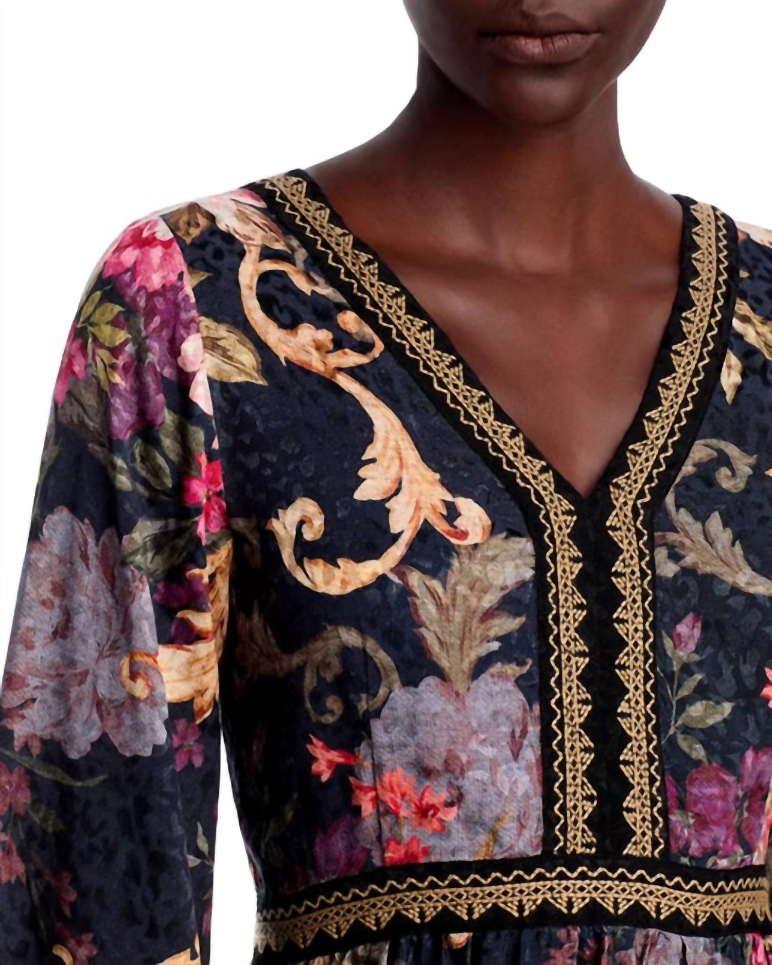 Johnny Was - KIMONO SLEEVE DRESS
