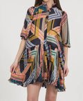 Stellah - Lilit Geo Mini Dress