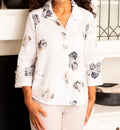 Habitat - Watercolor Floral Swing Buttoned Shirt