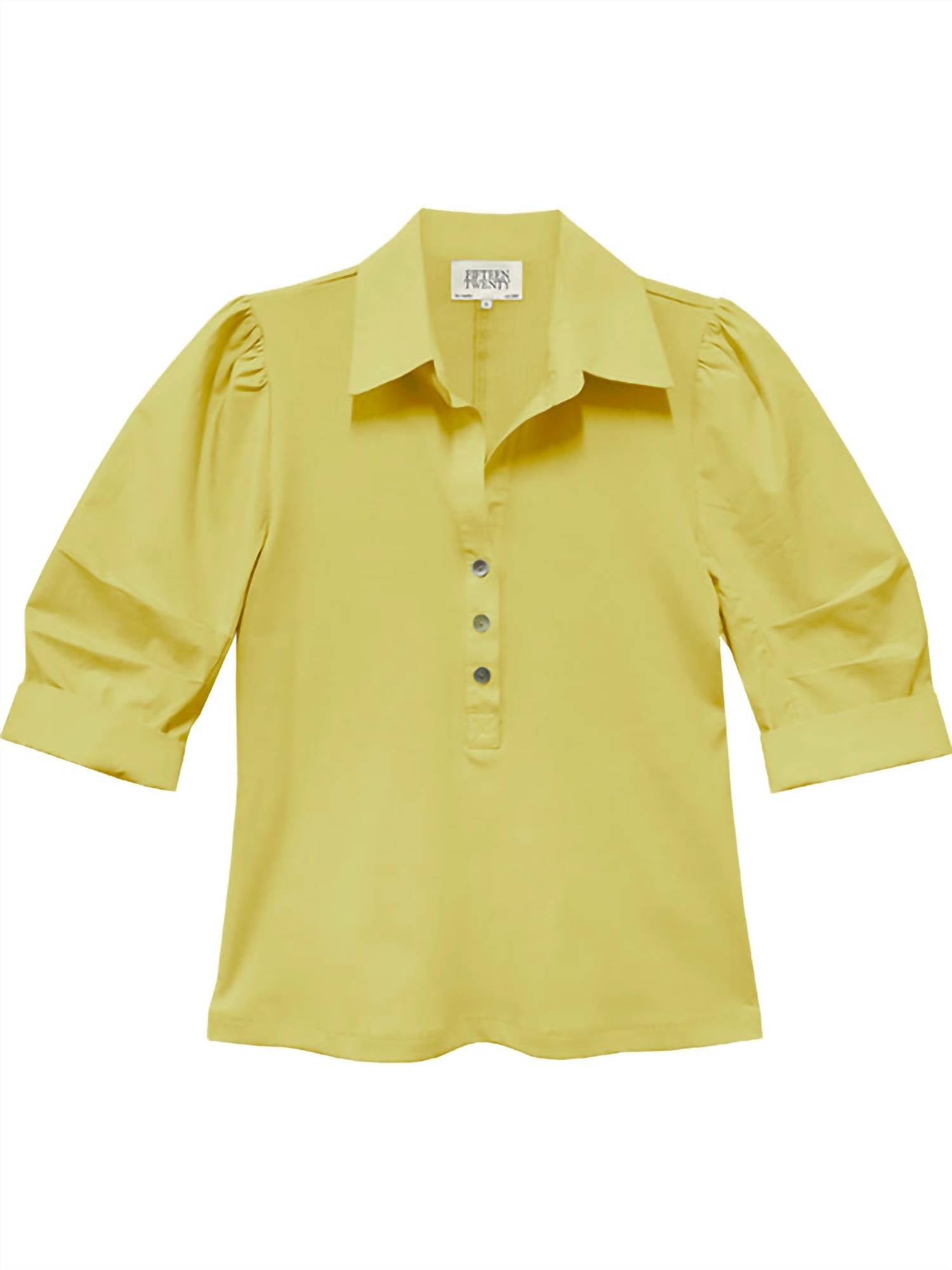 Fifteen Twenty - Camden Contrast Henley Top